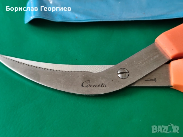 Стара нова ножица solingen corneta, снимка 2 - Колекции - 51995222