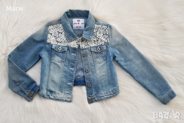 Детско дънково яке 9-10 години , снимка 9 - Детски якета и елеци - 49419896