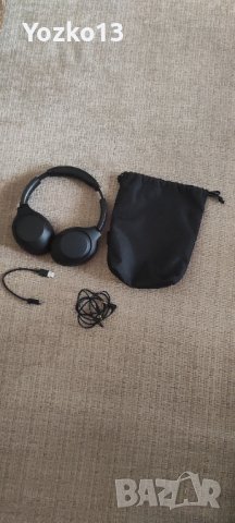 Безжични слушалки с микрофон Sony - WH-XB900N, черни