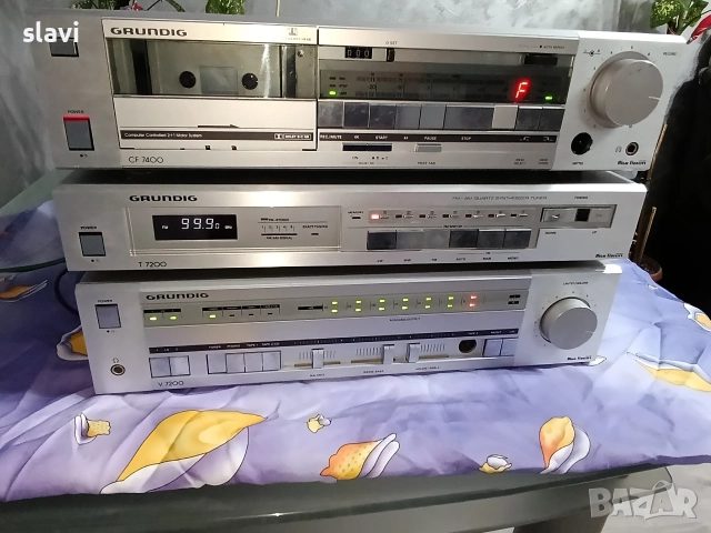 Сет GRUNDING V-7200 T -7200 , снимка 11 - Ресийвъри, усилватели, смесителни пултове - 52858905