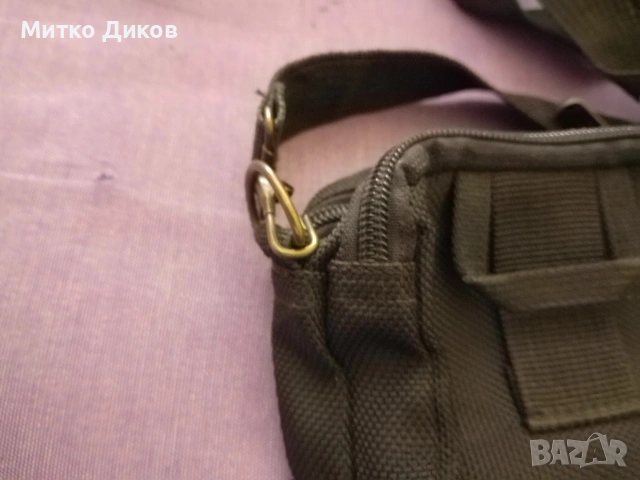 чанта промазан плат спорт за през рамо и колан , снимка 7 - Чанти - 54346226