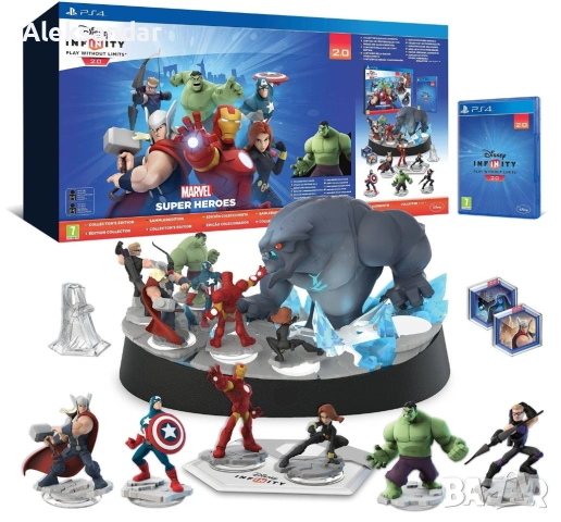 Disney Infinity 2.0 Marvel Superheroes Pack ps3 ps4 ps5 Дисни Марвел, снимка 2 - Игри за PlayStation - 53328651