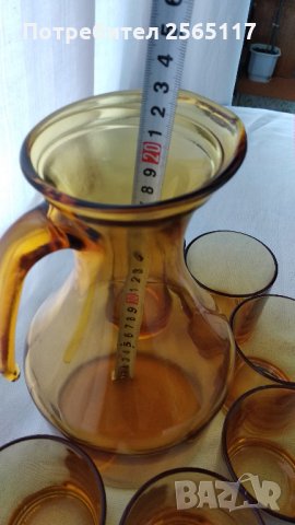 Италиански сервиз дуралекс 6 чàши и графа тип кана , снимка 2 - Сервизи - 31713935