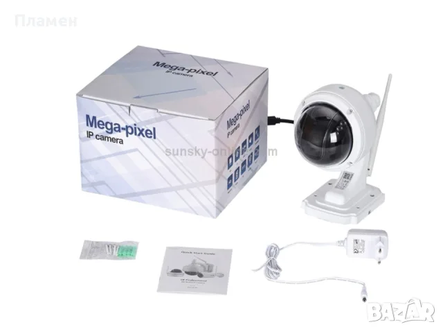 Mega-Pixel SD13W – IP PTZ камера за видеонаблюдение, снимка 3 - IP камери - 55804562