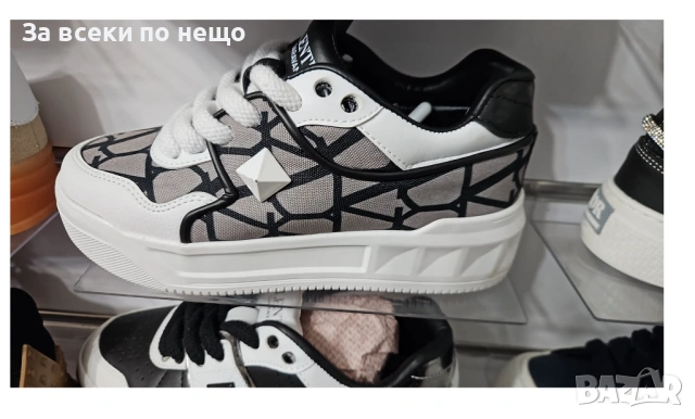 Valentino Унисекс Маратонки👟Мъжки Маратонки👟Дамски Спортни Обувки Валентино Код E. Fashion-89