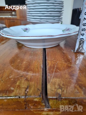 Стара порцеланова чиния,чинии #3, снимка 6 - Антикварни и старинни предмети - 35028400