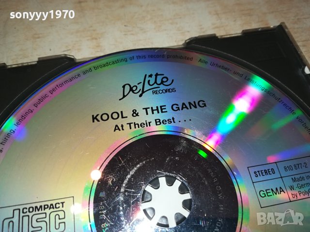 KOOL & THE GANG CD-MADE IN WEST GERMANY 1602240905, снимка 14 - CD дискове - 44318944