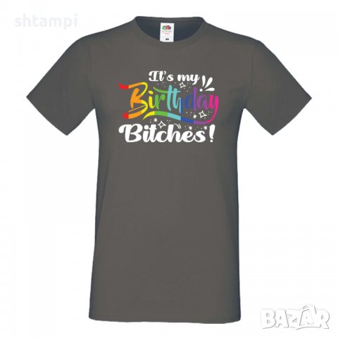  Мъжка тениска It's My Birthday Прайд,Празник.Повод,Изненада, снимка 11 - Тениски - 37102796