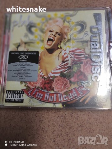 PINK "I'm not Dead" Album '2007, US Version , снимка 1 - CD дискове - 42135446
