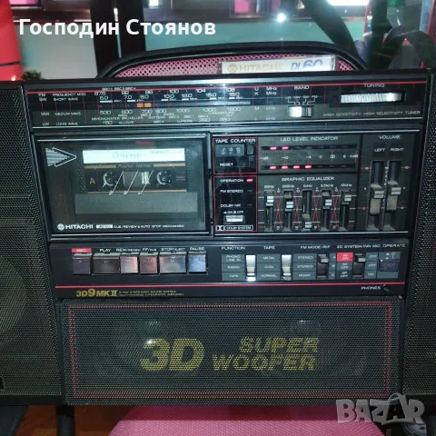 HITACHI TRK 3D9 MK II , снимка 3 - Радиокасетофони, транзистори - 55879447