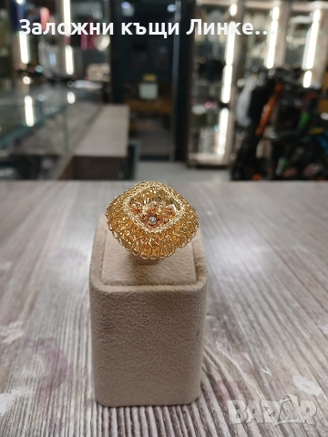 Нов Златен Пръстен 6.46гр., снимка 2 - Пръстени - 52710866