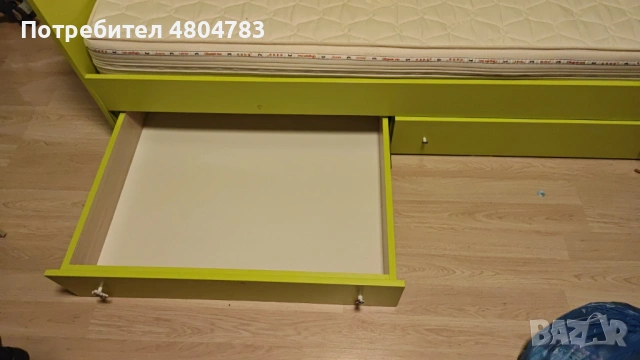 Две единични легла с ракла, снимка 6 - Спални и легла - 54278693