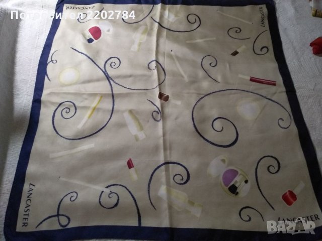Lancaster оригинален шал естествена коприна с подарък, снимка 2 - Шалове - 33725927
