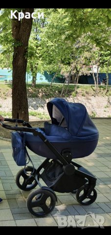 Бебешка количка Qumes Flow 2 в 1, снимка 2 - Детски колички - 37316809