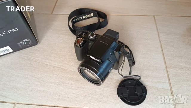 Nikon Coolpix P90 Digital Camera, Black, COOLPIXP90 фотоапарат камера , снимка 12 - Фотоапарати - 43878018
