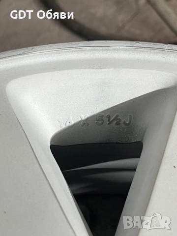 Джанти 4x100 14ки, снимка 6 - Гуми и джанти - 52234868