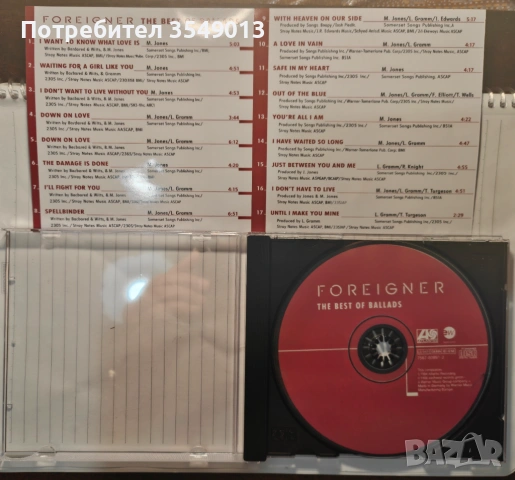 Неофициални cd / цд компакт дискове - нови - SCORPIONS / FOREIGNER , снимка 4 - CD дискове - 53925012