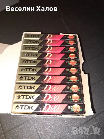 TDK D90 Аудио касети , снимка 4 - Аудио касети - 56226239