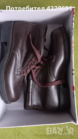 Страхотни кожени полуботи N 40 + боти N 39, снимка 4 - Дамски боти - 47400281