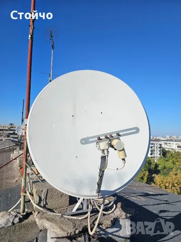 Продавам сателитна офсет антена Текател Ф120 Pro и сат. антена Ф80 на ITV PARTNER