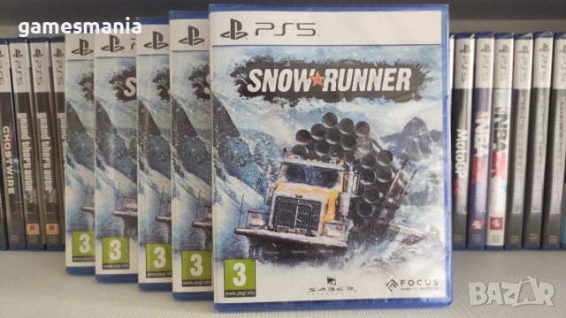 [ps5]! СУПЕР цена! Snowrunner НОВИ /ПС 5/Експресна доставка, снимка 1 - Игри за PlayStation - 36803357