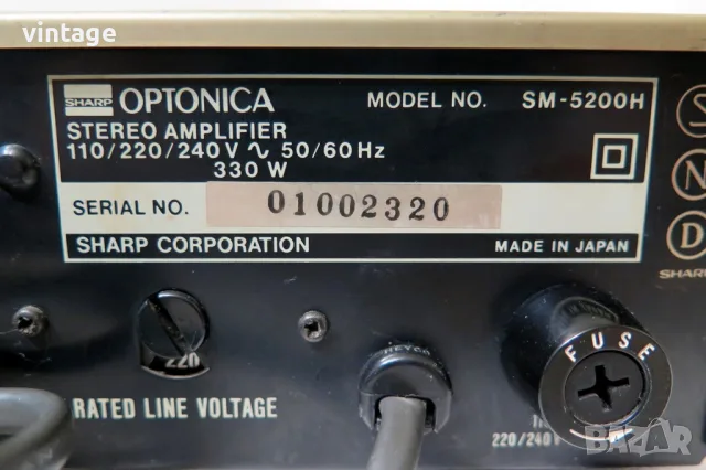 OPTONICA SM-5200, снимка 8 - Ресийвъри, усилватели, смесителни пултове - 56412988