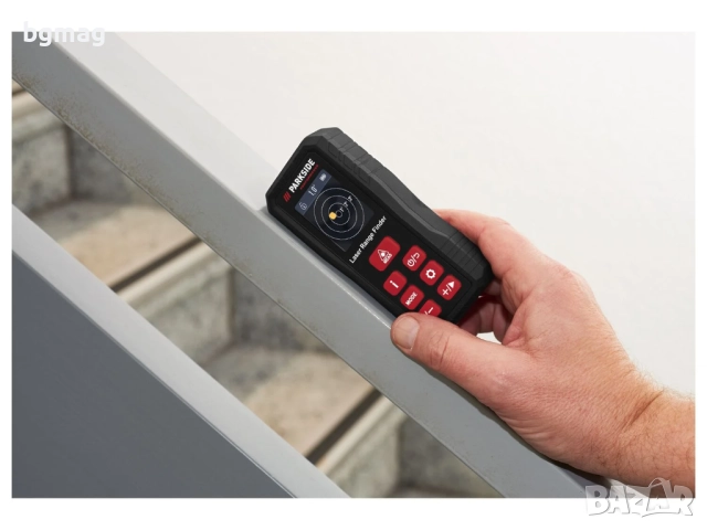 PARKSIDE PERFORMANCE PLEMP 75 лазерен далекомер/ролетка, до 75м, снимка 3 - Измервателни инструменти - 52137132