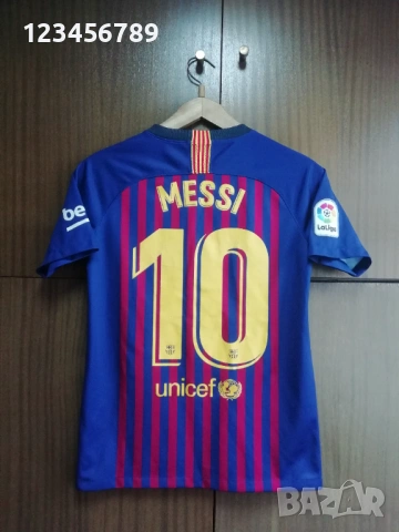 Barcelona Messi Nike 2018/2019 оригинална тениска фланелка Барселона Меси 