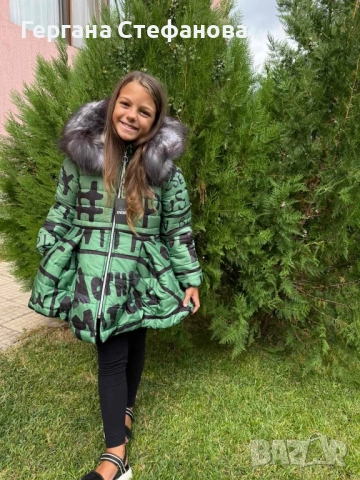 Зимно яке Деги с естествен пух  Размери-116,122,128,134,140,152,158,164,176 Цена-88 лв, снимка 3 - Детски якета и елеци - 51690593
