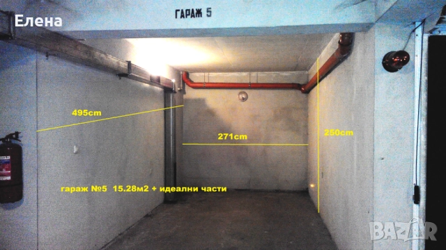 Гараж под НАЕМ- бул.Македония 38 , снимка 2 - Гаражи и паркоместа - 52966567