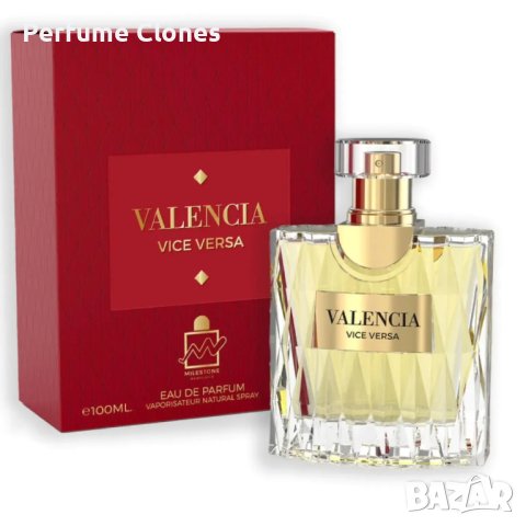 Дамски Парфюм Valencia Vice Versa EDP 100ml by Milestone , снимка 3 - Дамски парфюми - 42571360