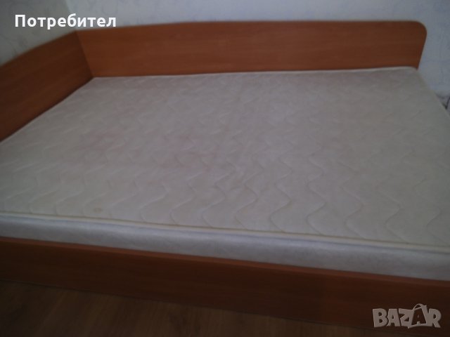 Легло с матрак тип Приста 190/120 см, снимка 4 - Спални и легла - 34509992