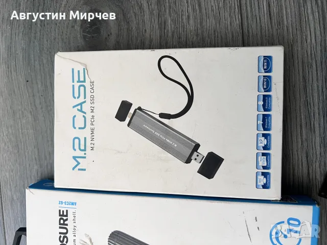 NVMe SSD 256gb 512gb и кейсове за тях, снимка 3 - Твърди дискове - 55777738