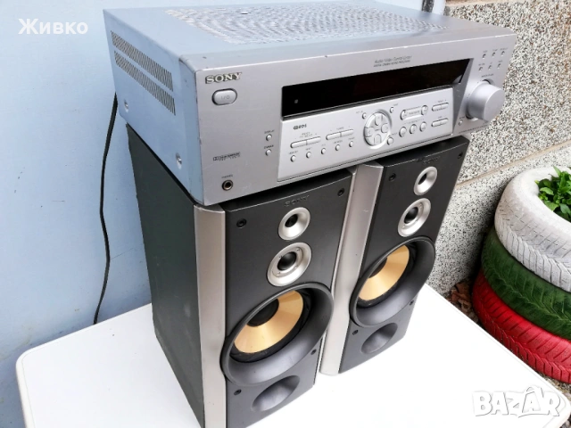 SONY Ресивър + Тонколони , снимка 6 - Аудиосистеми - 53913425