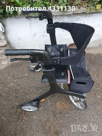 ролатор ,проходилка за възрастни карбонова, снимка 7 - Ролатори - 50250017