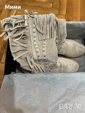 Уникални пролетно-летни ботуши, закупени от бутик в Италия, снимка 2 - Дамски ботуши - 54063894