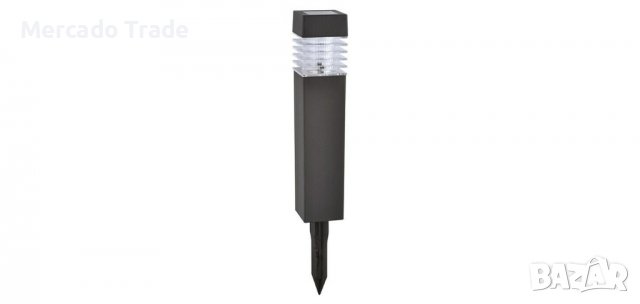 Комплект LED соларна лампа, 4бр, Черна, снимка 2 - Декорация за дома - 36790587