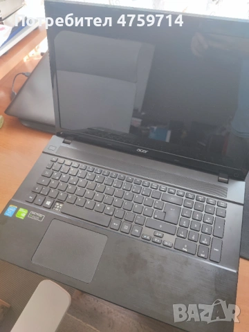 Лаптоп Acer Aspire V3, 17 инча, Core I7, GT750M