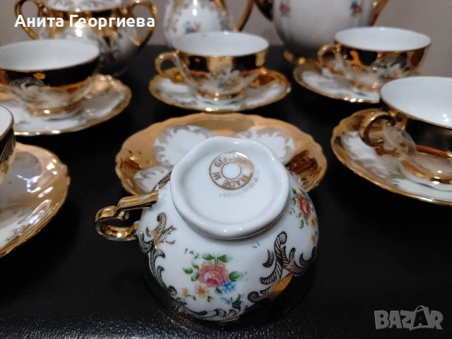 Порцеланови сервиз немски, снимка 4 - Антикварни и старинни предмети - 53886531