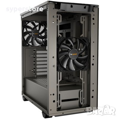 Кутия за компютър Be Quiet PURE BASE 500 Metallic Gray BG036 Middle Tower Case, снимка 2 - Захранвания и кутии - 30822160