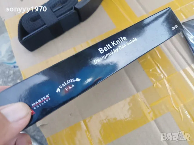 valois u.s.a. нож с колан 0309261743, снимка 4 - Ножове - 55942139