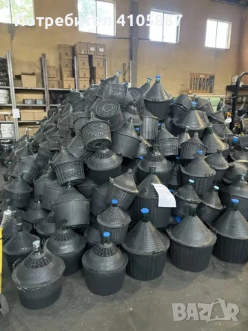 Стъклени дамаджани - 5 л. 10 л. 15 л. 20 л, 25 л. 34 л. и 54л.