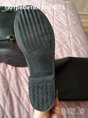 Черни гумени ботуши, снимка 6 - Дамски ботуши - 49033284