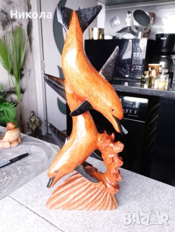 Коне от папие маше,делфини, снимка 14 - Декорация за дома - 48763347