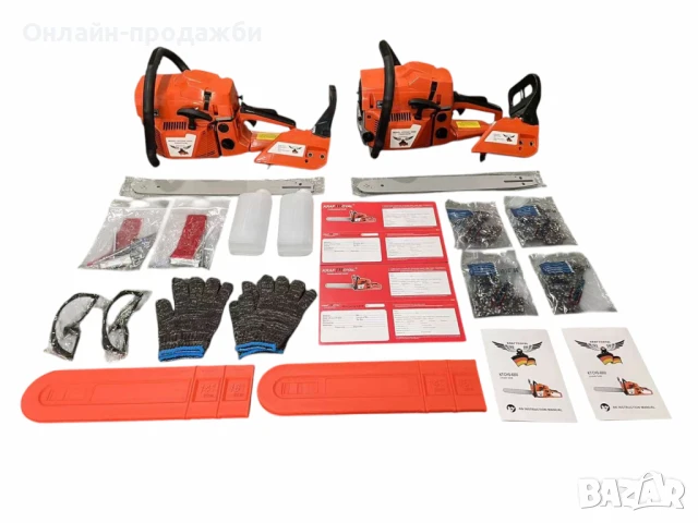 Бензинов верижен трион 4,6kW / 40см, снимка 10 - Други инструменти - 50393610