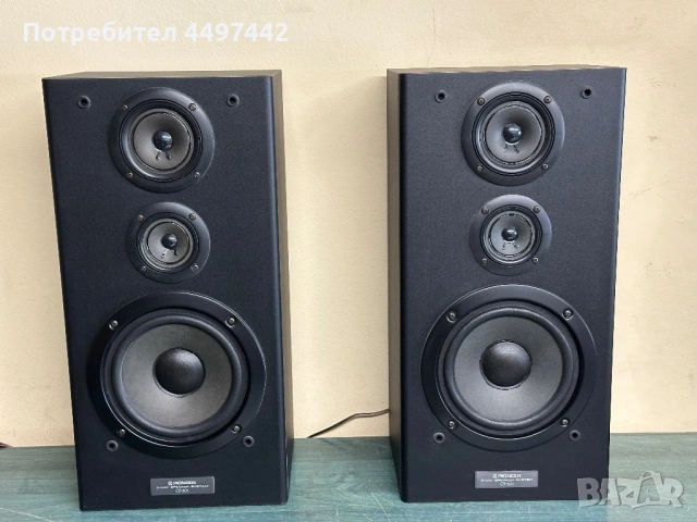 Тонколони Pioneer CS-301 (3-лентови, 120W) – Отлично състояние, снимка 4 - Аудиосистеми - 54169342