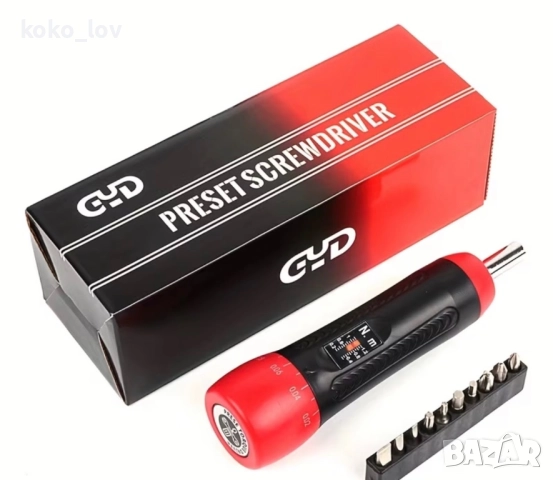 Динамометрична отверка, снимка 4 - Отвертки - 52990573