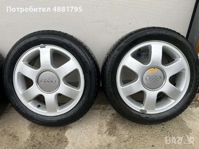  Алуминиеви Джанти 15” за Ауди, снимка 5 - Гуми и джанти - 56509736