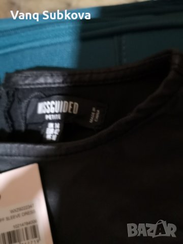 Разпродажба  Кожена рокля с етикет 25лв   , снимка 1