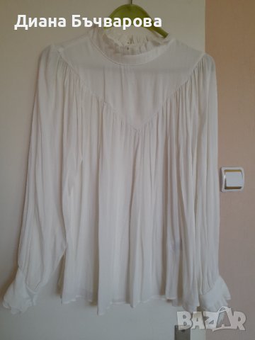 Лот бели блузи, снимка 4 - Блузи с дълъг ръкав и пуловери - 38616904